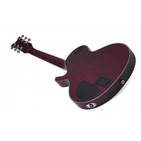 Schecter Blackjack ATX Solo-II Elektro Gitar (Vampyre Red Satin)<br>Fotoğraf: 3/7