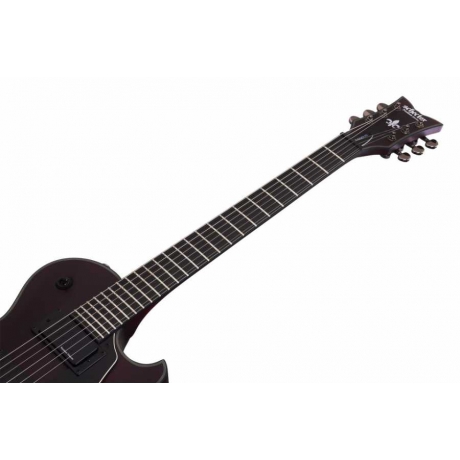 Schecter Blackjack ATX Solo-II Elektro Gitar (Vampyre Red Satin)<br>Fotoğraf: 6/7