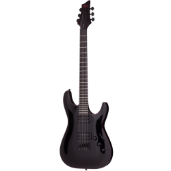 Schecter Blackjack C-1 Elektro Gitar (Gloss Black)
