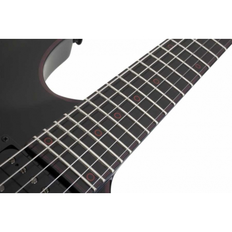 Schecter Blackjack C-1 Elektro Gitar (Gloss Black)<br>Fotoğraf: 4/8