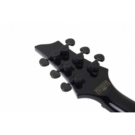 Schecter Blackjack C-1 Elektro Gitar (Gloss Black)<br>Fotoğraf: 6/8