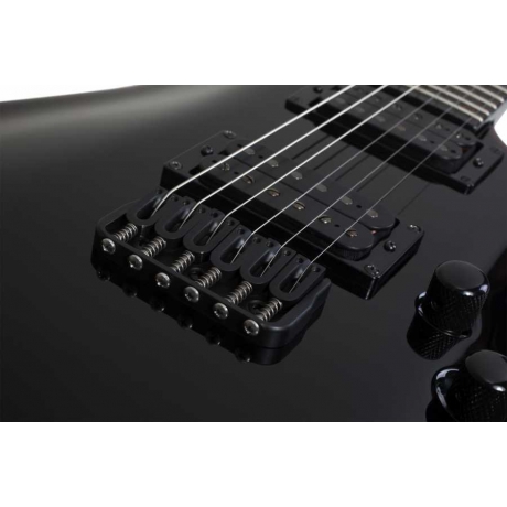 Schecter Blackjack C-1 Elektro Gitar (Gloss Black)<br>Fotoğraf: 2/8