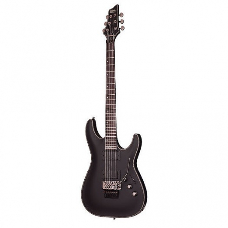 Schecter Blackjack SLS C-1 FR A Elektro Gitar (Satin Black)<br>Fotoğraf: 1/2