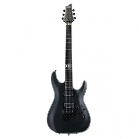 Schecter Blackjack SLS C-1 FR Elektro Gitar (Satin Black)<br>Fotoğraf: 1/1