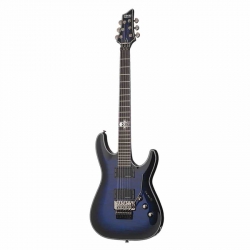Schecter Blackjack SLS C-1 FR P Hell's Gate Elektro Gitar (See-Thru Blue Burst)