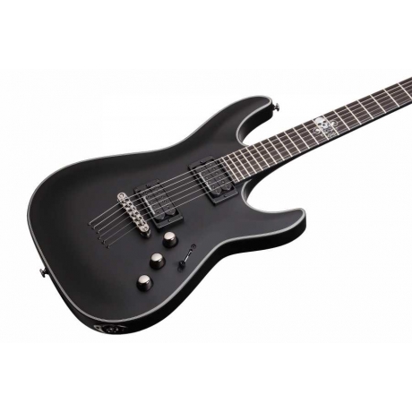Schecter Blackjack SLS C-1 SBK Pasif Elektro Gitar<br>Fotoğraf: 3/4
