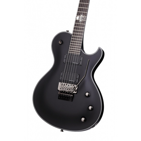 Schecter Blackjack SLS Solo-6 FR A Hell's Gate Elektro Gitar (Satin Black)<br>Fotoğraf: 2/4