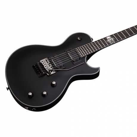 Schecter Blackjack SLS Solo-6 FR P Hell's Gate Elektro Gitar (Mat Siyah)<br>Fotoğraf: 3/3