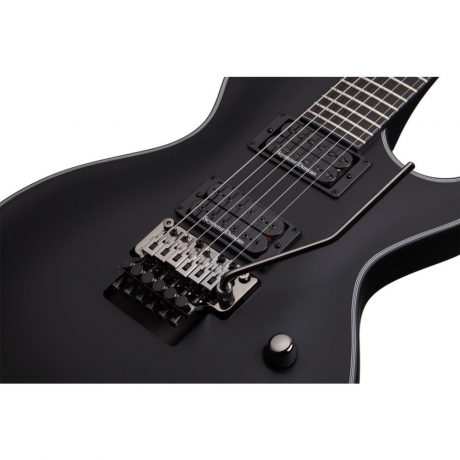 Schecter Blackjack SLS Solo-6 FR P Hell's Gate Elektro Gitar (Mat Siyah)<br>Fotoğraf: 2/3
