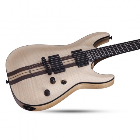 Schecter C-1 40. Yıl Özel Serisi Elektro Gitar (Natural Pearl)<br>Fotoğraf: 2/4