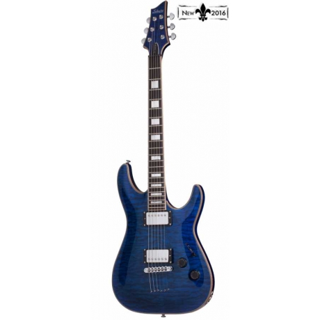 Schecter C-1 Custom Elektro Gitar (Trans Midnight Blue)<br>Fotoğraf: 1/8