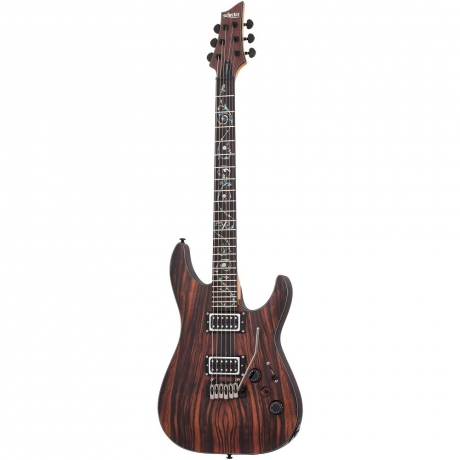 Schecter C-1 Exotic Ebony Elektro Gitar (Natural Satin)<br>Fotoğraf: 1/9