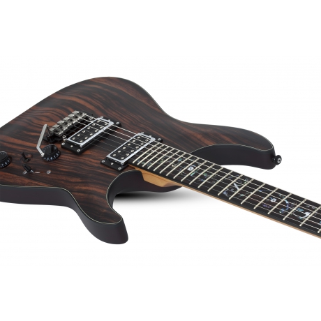 Schecter C-1 Exotic Ebony Elektro Gitar (Natural Satin)<br>Fotoğraf: 4/9