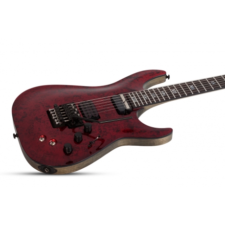 Schecter C-1 FR S Elektro Gitar (Apocalypse Red Reign)<br>Fotoğraf: 2/7