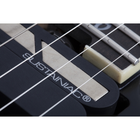 Schecter C-1 FR S SLS Evil Twin Elektro Gitar (Satin Black (SBK)<br>Fotoğraf: 5/9