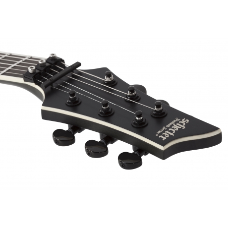 Schecter C-1 FR S SLS Evil Twin Elektro Gitar (Satin Black (SBK)<br>Fotoğraf: 8/9