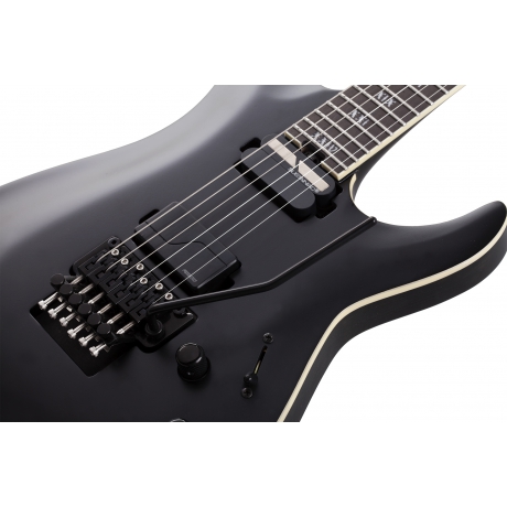 Schecter C-1 FR S SLS Evil Twin Elektro Gitar (Satin Black (SBK)<br>Fotoğraf: 2/9