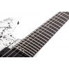 Schecter C-1 Ink Bomb Elektro Gitar (Black Ink Splatter), Fotoğraf: 5/8