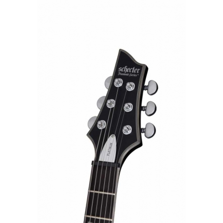 Schecter C 1 Platinum Elektro Gitar (Satin Black)<br>Fotoğraf: 6/6