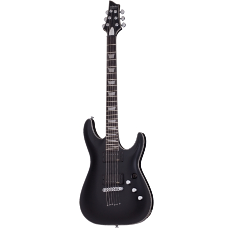 Schecter C 1 Platinum Elektro Gitar (Satin Black)<br>Fotoğraf: 1/6