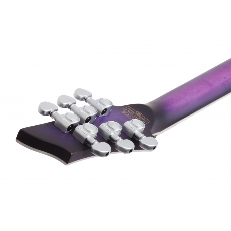 Schecter C-1 Platinum Elektro Gitar (Satin Purple Burst)<br>Fotoğraf: 7/7