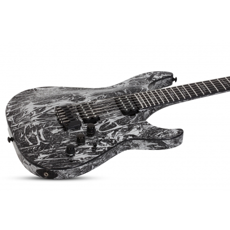 Schecter C-1 Silver Mountain Elektro Gitar (Silver Mountain)<br>Fotoğraf: 3/9