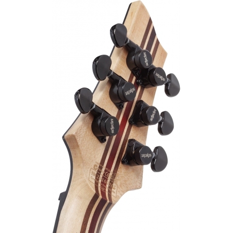 Schecter C-1 SLS Custom Elektro Gitar (Racing Red)<br>Fotoğraf: 9/10