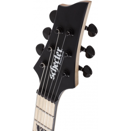 Schecter C-1 SLS Custom Elektro Gitar (Satin Black)<br>Fotoğraf: 8/10