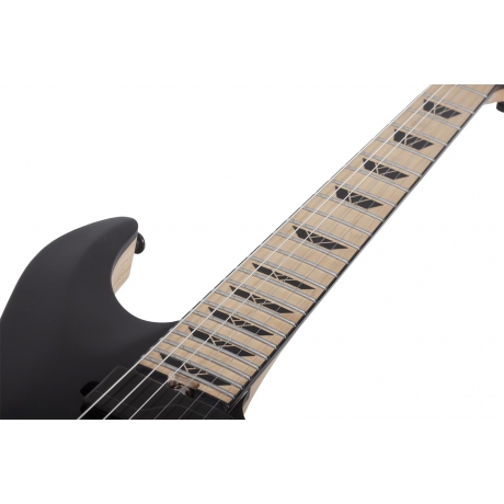 Schecter C-1 SLS Custom Elektro Gitar (Satin Black)<br>Fotoğraf: 7/10