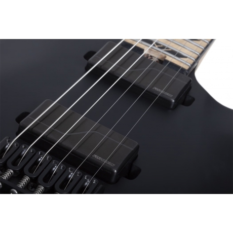 Schecter C-1 SLS Custom Elektro Gitar (Satin Black)<br>Fotoğraf: 4/10