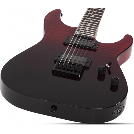 Schecter C-1 Standard Elektro Gitar (Blood Burst)<br>Fotoğraf: 2/9