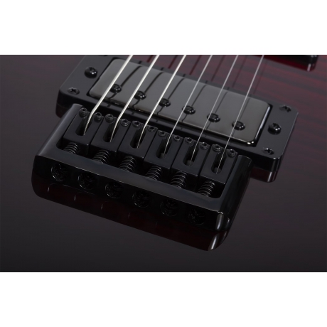 Schecter C-1 Standard Elektro Gitar (Blood Burst)<br>Fotoğraf: 3/9