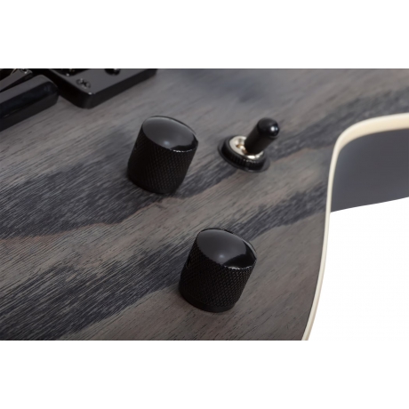 Schecter C-1 Standard Elektro Gitar (Charcoal Satin)<br>Fotoğraf: 5/9