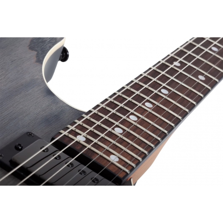 Schecter C-1 Standard Elektro Gitar (Charcoal Satin)<br>Fotoğraf: 6/9