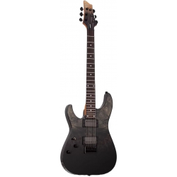 Schecter C-1 Standard Solak Elektro Gitar (Black Fade Burst Burl)
