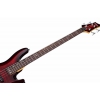 Schecter C-4 Deluxe Bas Gitar (Crimson Red Burst)<br>Fotoğraf: 4/4