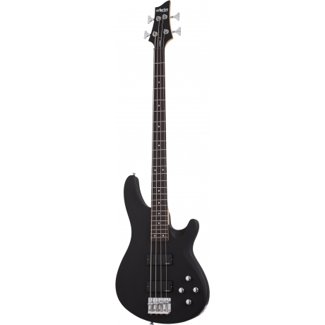 Schecter C-4 Deluxe Bas Gitar (Satin Black)<br>Fotoğraf: 1/7