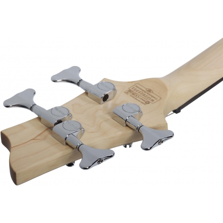 Schecter C-4 Deluxe Bas Gitar (Satin Black)<br>Fotoğraf: 6/7