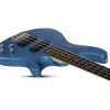 Schecter C-4 Deluxe Bas Gitar (Satin Metallic Blue)<br>Fotoğraf: 4/7