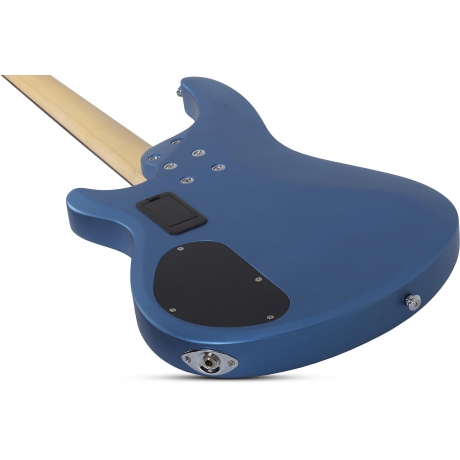 Schecter C-4 Deluxe Bas Gitar (Satin Metallic Blue)<br>Fotoğraf: 7/7