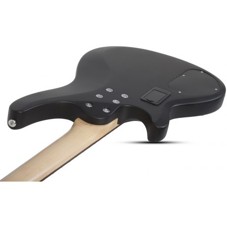 Schecter C-4 Deluxe Solak Bas Gitar (Satin Black)<br>Fotoğraf: 7/7