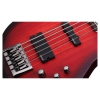 Schecter C-5 Custom Bas Gitar (Trans Crimson Stain)<br>Fotoğraf: 2/4