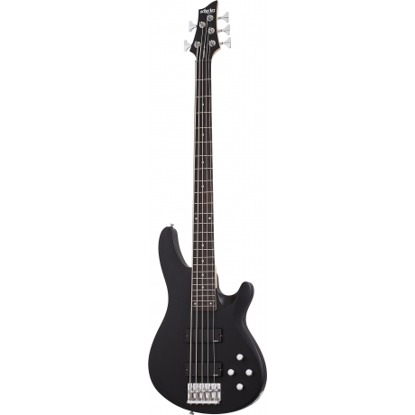 Schecter C-5 Deluxe 5 Telli Bas Gitar (Satin Black)<br>Fotoğraf: 1/5