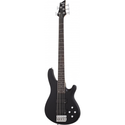 Schecter C-5 Deluxe 5 Telli Bas Gitar (Satin Black)