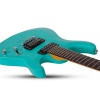 Schecter C-6 Deluxe Elektro Gitar (Satin Aqua)<br>Fotoğraf: 3/10