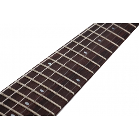 Schecter C-6 Deluxe Elektro Gitar (Satin Aqua)<br>Fotoğraf: 6/10