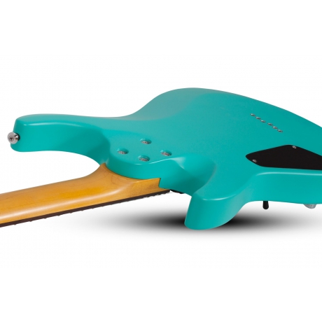 Schecter C-6 Deluxe Elektro Gitar (Satin Aqua)<br>Fotoğraf: 9/10