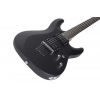 Schecter C-6 Deluxe Elektro Gitar (Satin Black)<br>Fotoğraf: 3/4