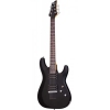 Schecter C-6 Deluxe Elektro Gitar (Satin Black)<br>Fotoğraf: 1/4