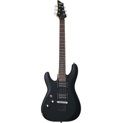 Schecter C-6 Deluxe Solak Elektro Gitar (Satin Black)